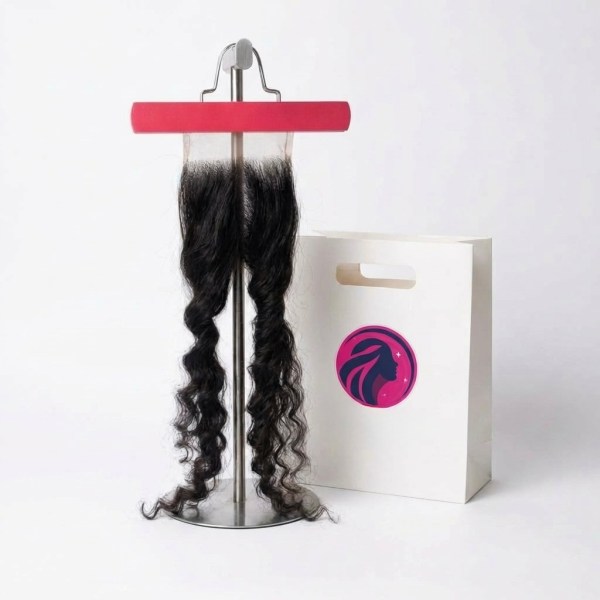 3 raw vietnamese natural wavy bundles + 4x4 lace closure deal