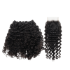 3 raw burmese curly bundles + 4x4 hd closure deal